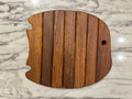 Shisham Wood Folding Trivet – Fish Shape | Expandable Hot Pot Stand
