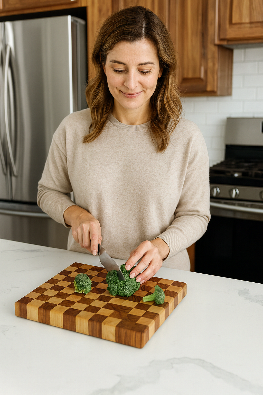 Premium Wood Cutting Board for Everyday Cooking