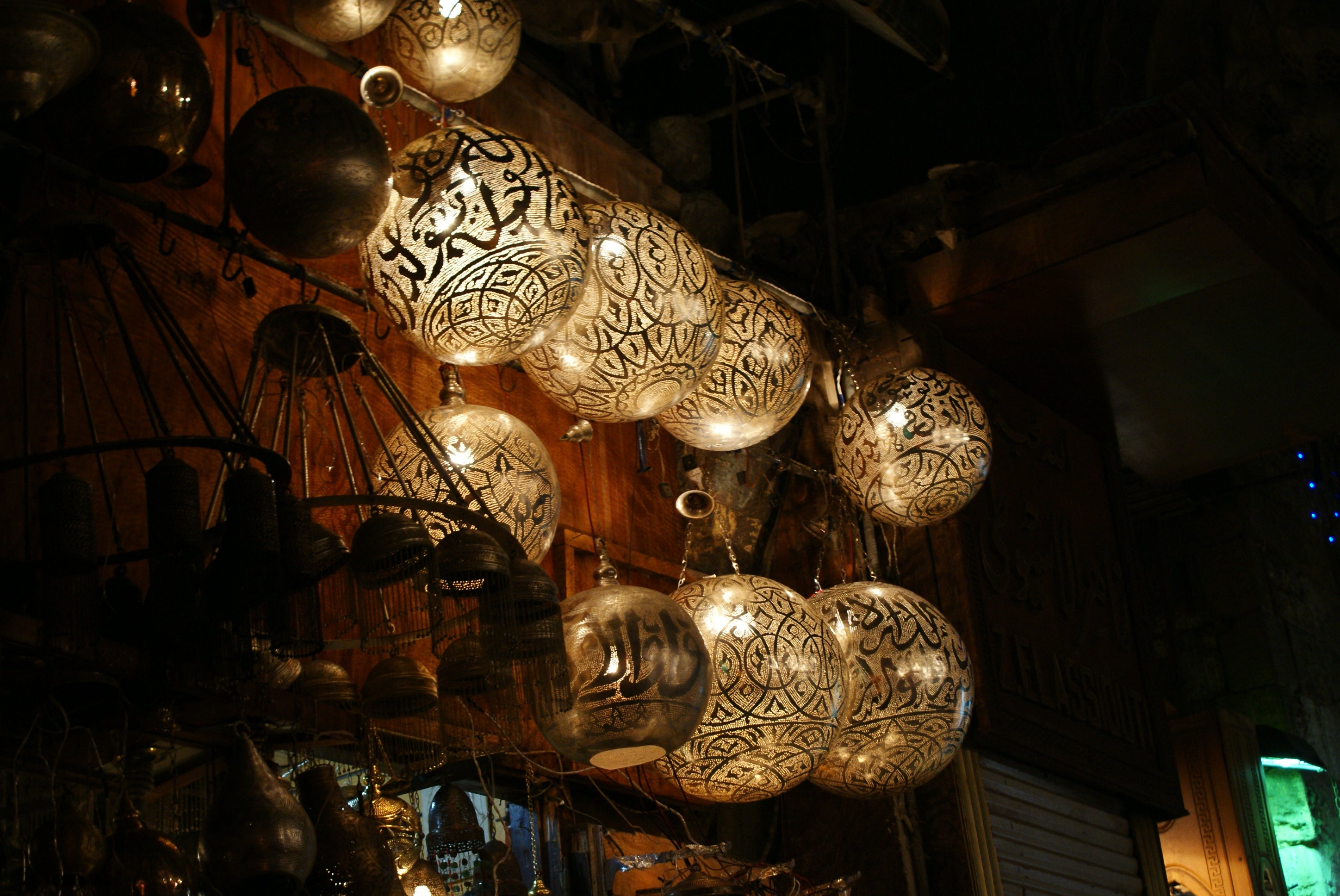 Handcrafted Lantern – Vintage Perforated Metal Decor (No Wiring)