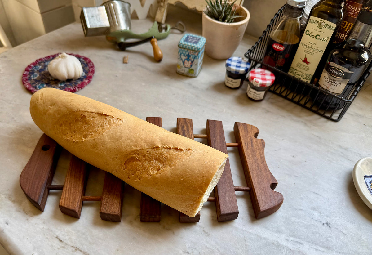 Wood Folding Trivet – Fish Shape | Expandable Hot Pot Stand